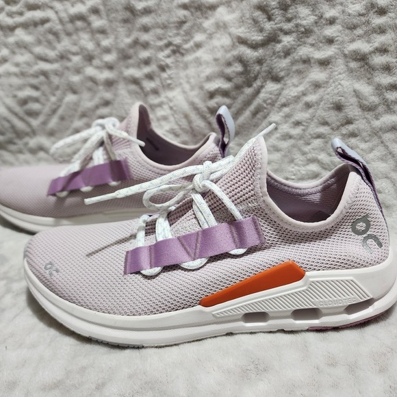 On Clouds Shoes - On Cloud Women's Cloudeasy Knit Low Top Running Sneakers Sz 8.5 Orchid/Lavender